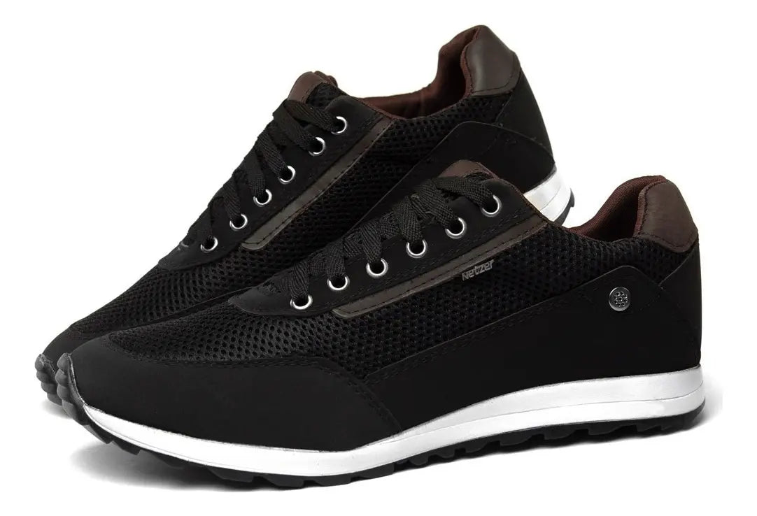 Kit Tênis Masculino Leve Jogging Jogger Original + Brindes